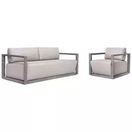 Carlisle Dove Outdoor Living Room Set