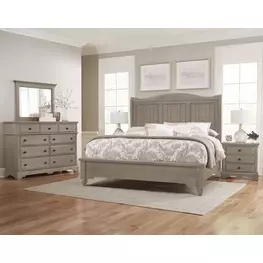 Heritage Graystone Sleigh Bedroom Set