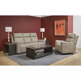 Vernon Dove Gray Zero Gravity Power Reclining Living Room Set
