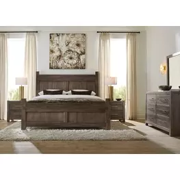 Joinery Espresso Oak Poster Bedroom Set