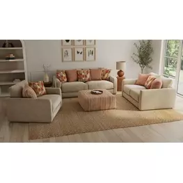 Avondale Burlap Living Room Set