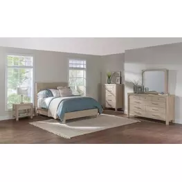 Solano Weathered Mango Panel Bedroom Set