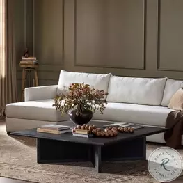 Rosenell Black Oak Veneer Square Occassional Table Set