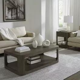 South Bend Burnished Clay Rectangular Occasional Table Set
