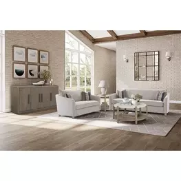 Elements Toffee Stone Top Occasional Table Set