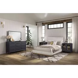 Aurora Latte Platform Bedroom Set