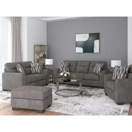 Olten Graphite Living Room Set