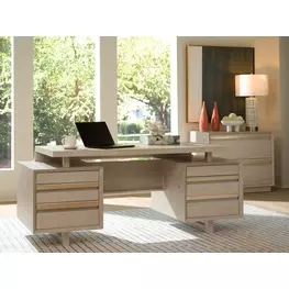 Studio Designs Cream Farallon Executive Home Office Set