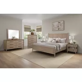 Wilmington Sand LoPost Bedroom Set