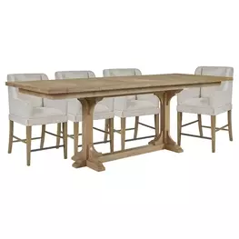 Magnolia Cashew Extendable Rectangular Counter Height Dining Room Set