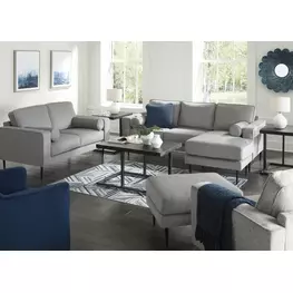 Hazela Charcoal Living Room Set