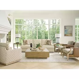 Millington White Living Room Set by Barclay Butera