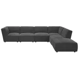 Sunny Dark Charcoal Modular Sectional