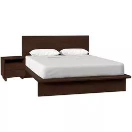 Halmstad Brown Platform Bedroom Set