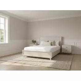 Zest Light Oak Platform Bedroom Set