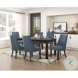 Paulson Dark Brown Dining Room Set