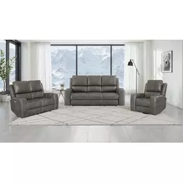 Brickston Charcoal Power Reclining Living Room Set