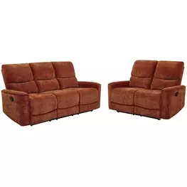 Navarro Burnt Orange Living Room Set