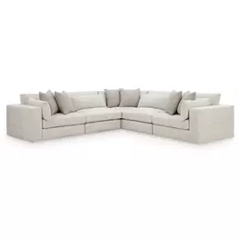 Stonecroft Manor Snowstone Modular Sectional