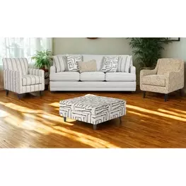 Durango Pewter Off White Living Room Set