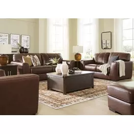 Creazzo Canyon Leather Living Room Set