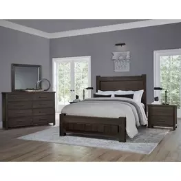 Dovetail Java Poster Bedroom Set with Footboard