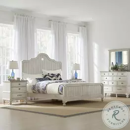 Ashbourne Magnolia Sun Washed Panel Bedroom Set