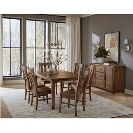 Dovetail Dining Natural Dining Room Set