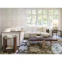 Rendezvous Walnut Square Holloway Occasional Table Set