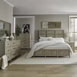 Proximity Place Barley Buff Panel Bedroom Set