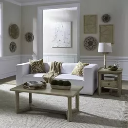 Proximity Place Barley Buff Rectangular Occasional Table Set