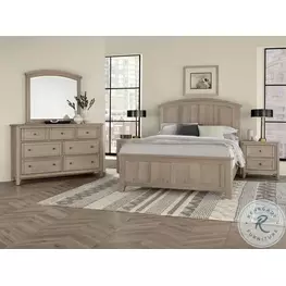Woodbridge Shadow Gray Arch Panel Bedroom Set