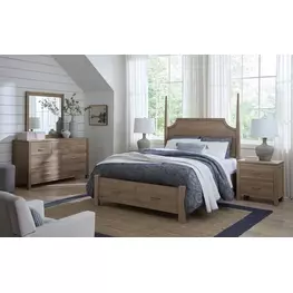 Tide And Timber Gray Oak Pencil Poster Storage Bedroom Set