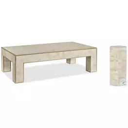 Freyja Crystal Stone Occasional Table Set