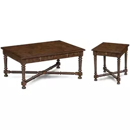 Owen Brown Rectangular Occasional Table Set