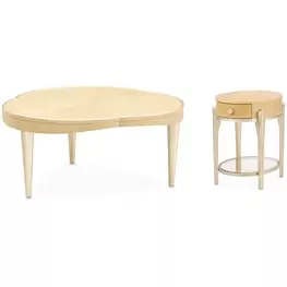 Camellia Field Caramel Free Form Occassional Table Set