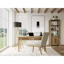 Davie Pale Oak Home Office Set