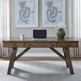 Carolina Park Amber Brown Home Office Set