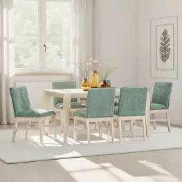 West End Natural Maple Extendable Rectangular Butterfly Leaf Dining Room Set