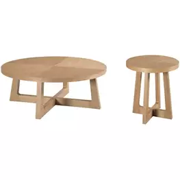 Archetype Light Caramel Occasional Table Set