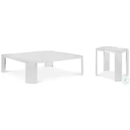 Phoenix Glass And Pink Occasional Table Set