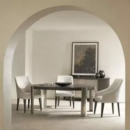 Prado Porcini And Bright Graphite Extendable Dining Room Set