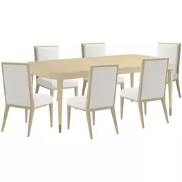 Eave Sundrenched Oak Extendable Rectangular Dining Room Set