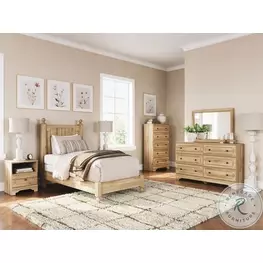 Galletyn Warm Brown Youth Panel Bedroom Set