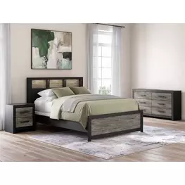 Jonnifer Bookcase Storage Panel Bedroom Set