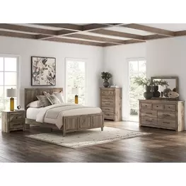 Keithland Brown Panel Bedroom Set
