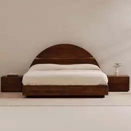 Watson Brown Platform Bedroom Set
