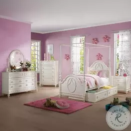 Dorothy Ivory Youth Poster Bedroom Set