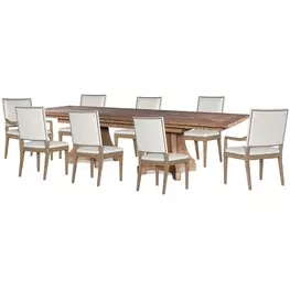 Monterey Hawthorne Light Extendable Rectangular Dining Room Set
