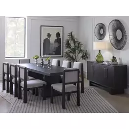 Tauren Coffee Bean Rectangular Dining Room Set